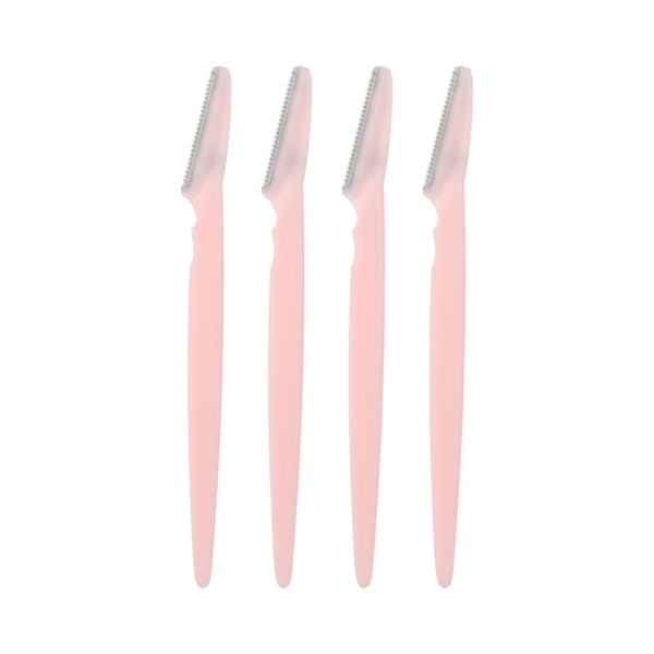 Eyebrow Razors (4 pcs) (Pink)