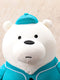 We Bare Bears Collection 4.0 Plush Toy with Outfit (Ice Bear)