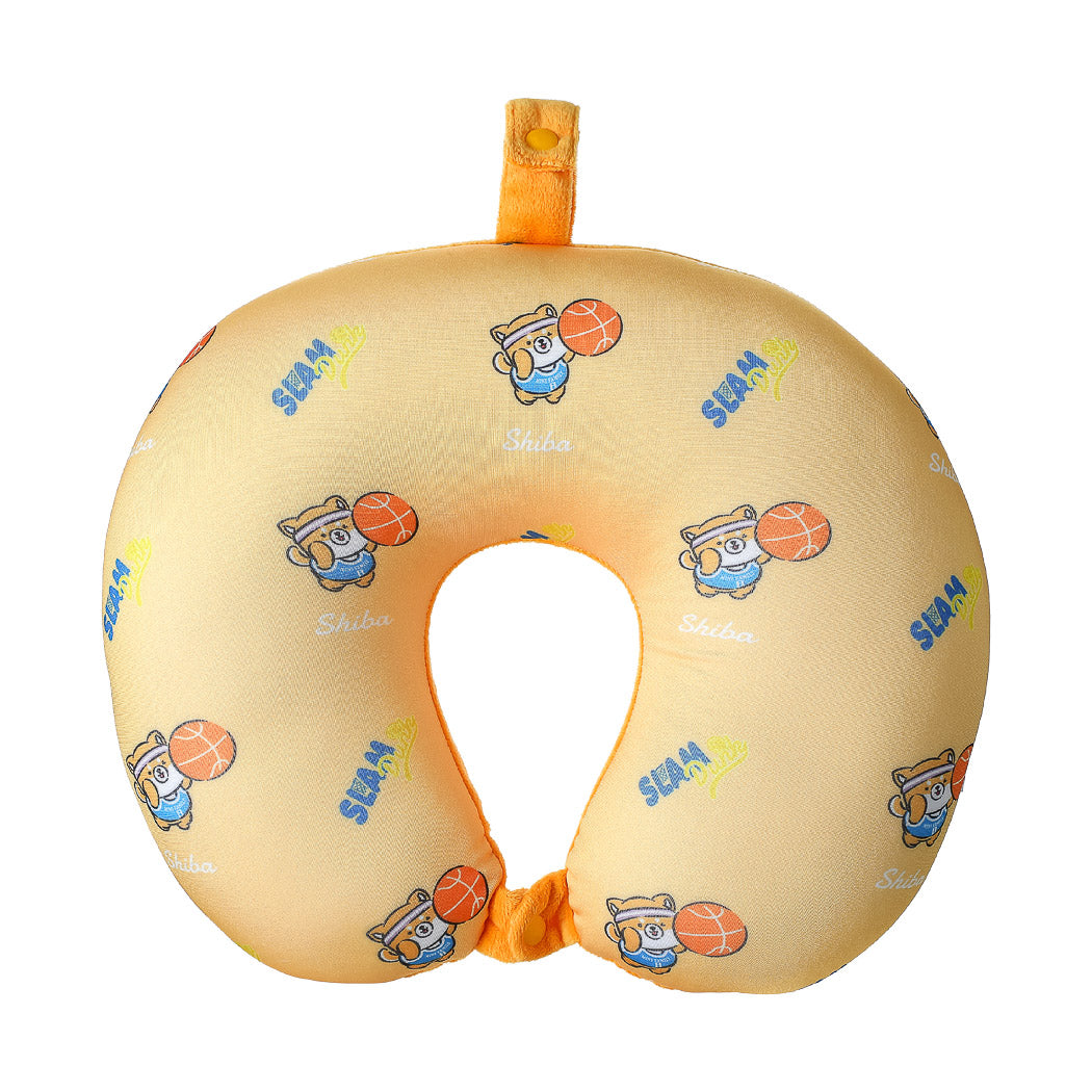 Mini Family Neck Pillow (Orange) Miniso Pakistan