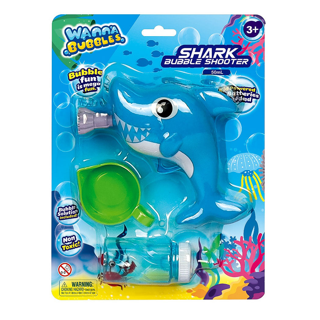 Inertial Shark Bubble Gun(Blue) Miniso Pakistan