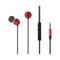 3.5mm In-Ear Earphones Model: Y771(Black & Red)