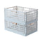 Foldable Storage Basket, M (2 pcs)(Gray)