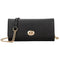 Chain Crossbody Shoulder Bag with Twist Lock (Black)