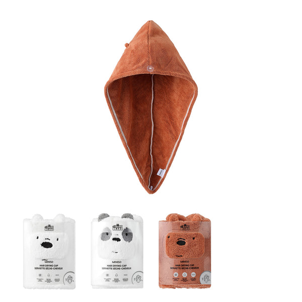 We Bare Bears Collection Hair Drying Cap