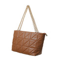 Retro Soft Tote Shoulder Bag (Brown)