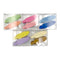 Colorful Series Traceless Surfboard Design Hair Clip (4 pcs)