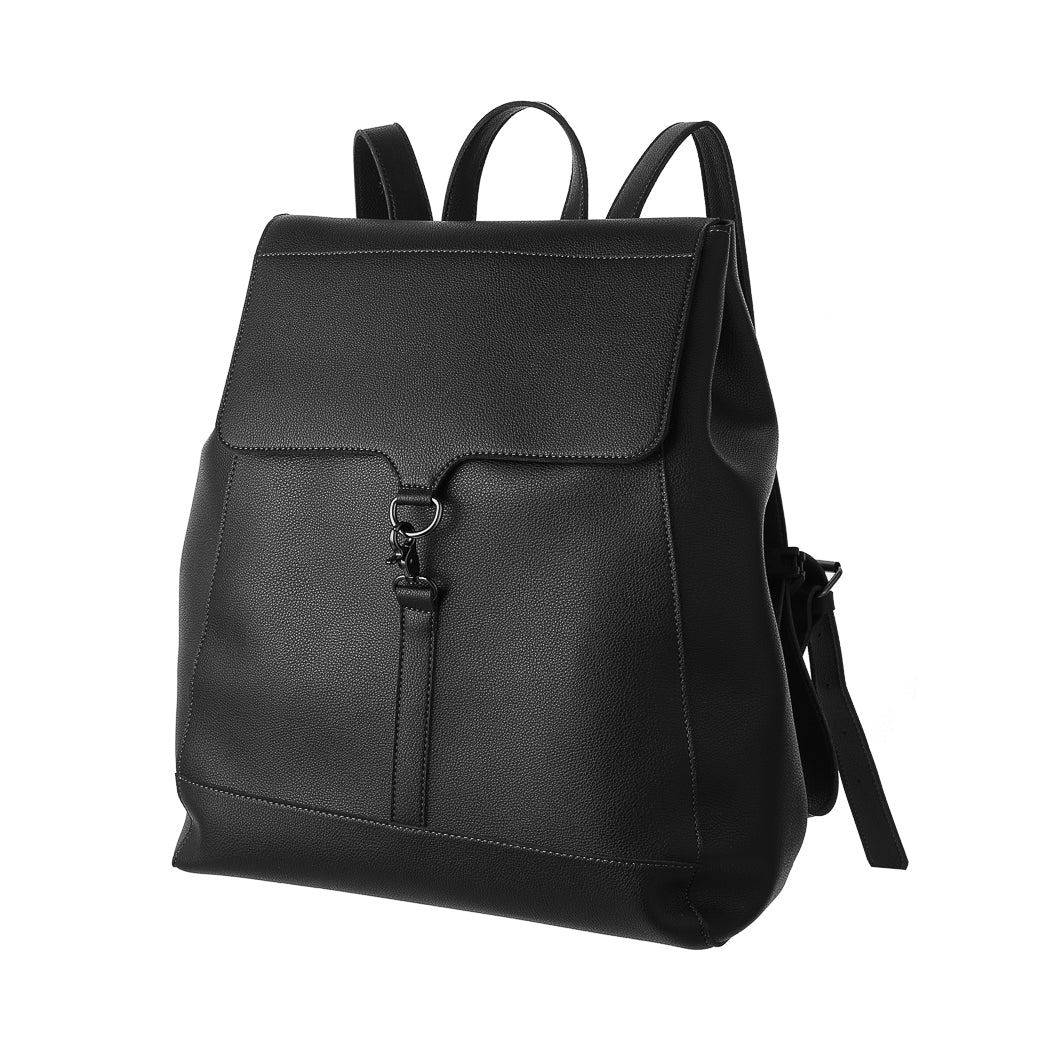 Backpack with Snap Hook (Black)