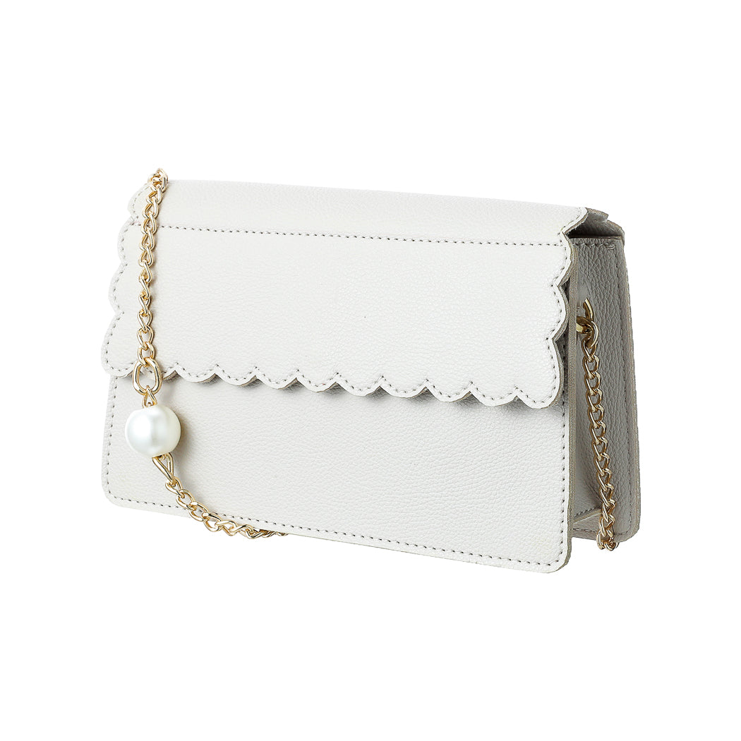 Gold and outlet white clutch