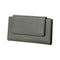 Women's Long Wallet with Zipper Closure (Blackish Green)