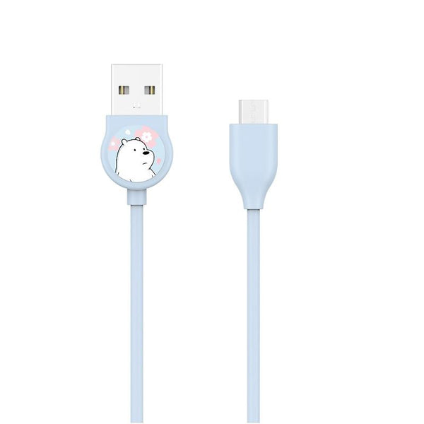 We Bare Bears - Micro USB Data Cable - Ice Bear