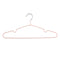 Simple Anti-slip Cloth Hanger 10 Counts (pink)