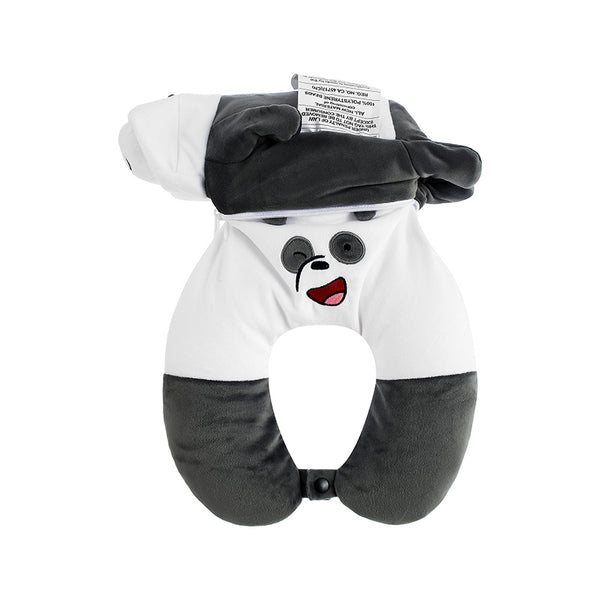 We Bare Bears Adjustable  U-shaped Pillow (Panda)