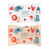Forest Family Series Wet Wipes (20 Wipes×5 Packs)