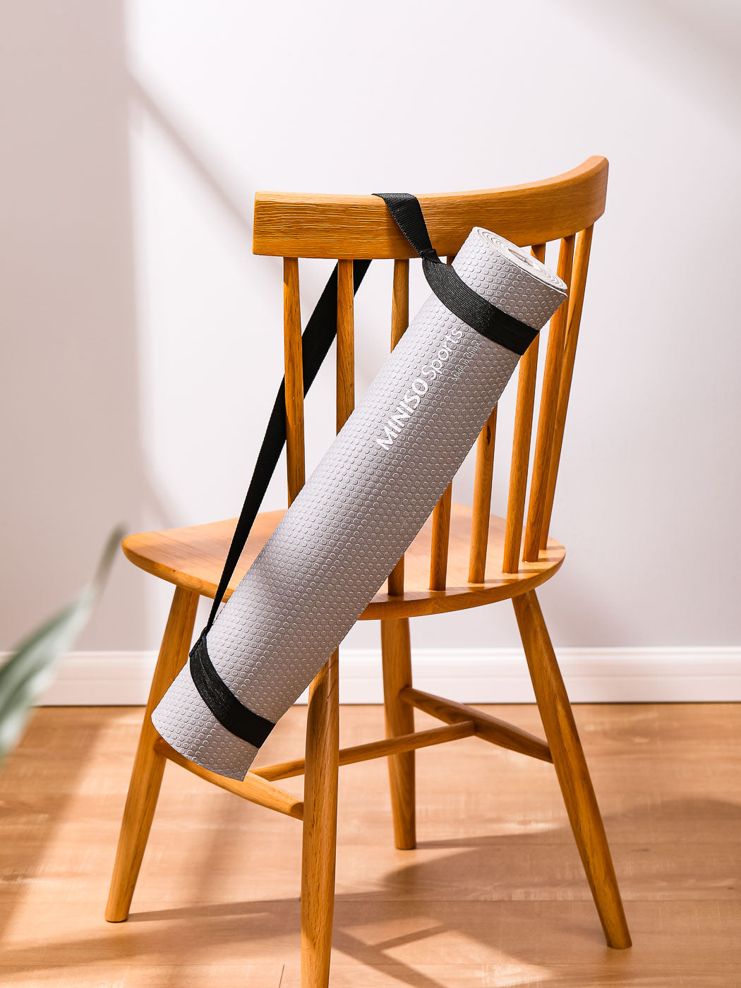 5mm Antislip Yoga Mat (Grey) Miniso Pakistan