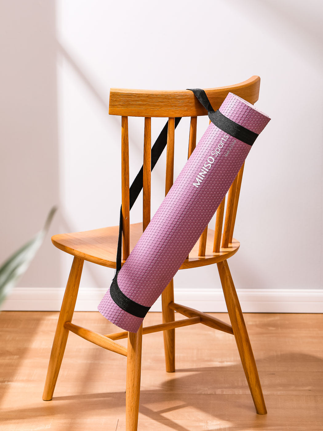 5mm Antislip Yoga Mat (Purple) Miniso Pakistan