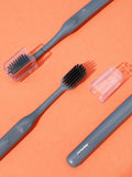 Toothbrushes with Binchotan Soft Bristles & Broad Head (3 pcs)