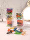 4cm Small Colored Hair Clips 10pcs
