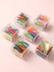 4cm Small Colored Hair Clips 10pcs