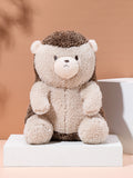 Sitting Animal Plush Toy A (Hedgehog)