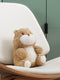 Sitting Animal Plush Toy A(Bear)