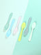 Colorful Eco-friendly Cutlery Set 18 Pack (Knife+Fork+Spoon)