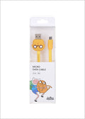 Adventure Time- Micro Data Cable (Jake)