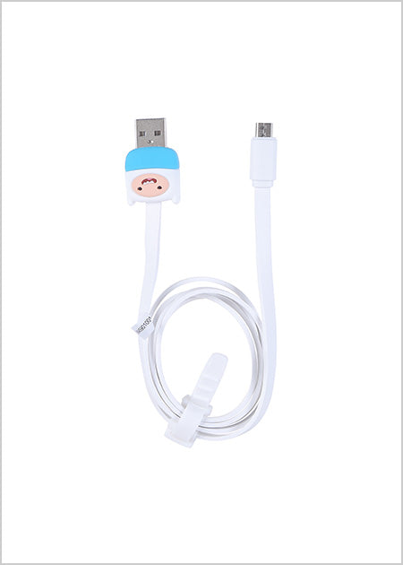 Adventure Time- Micro Data Cable (Finn)