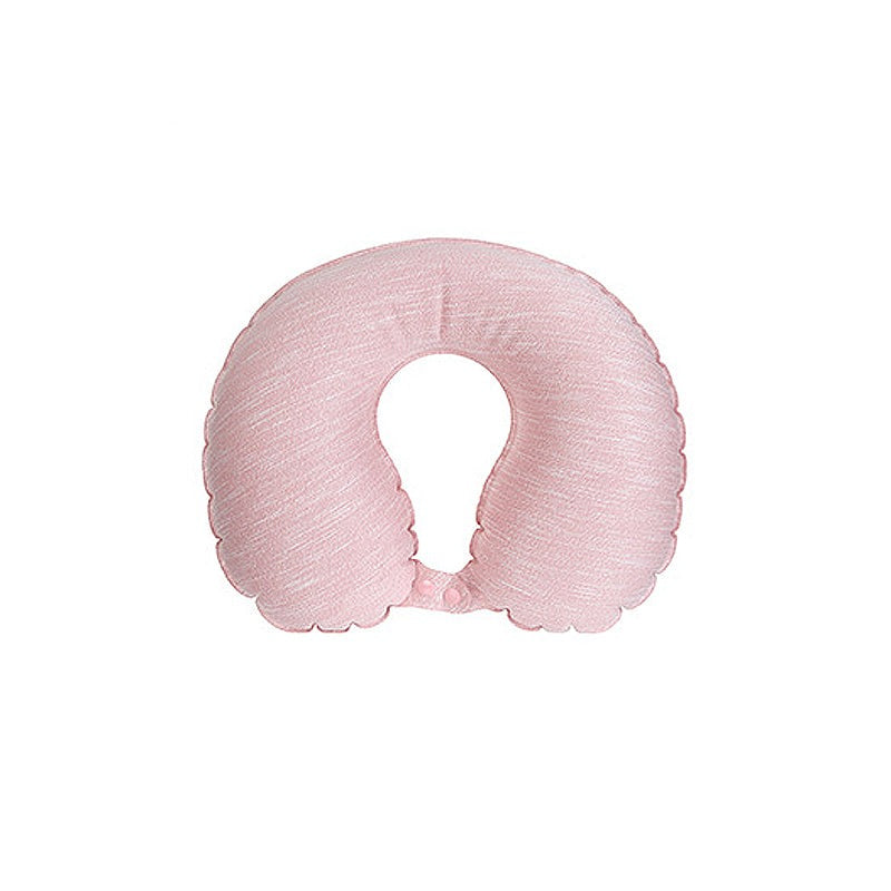 Miniso Travel Inflatable Pillow (Pink)