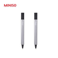 Pack Of 3 | Ball-point Pen(Black)(Silver Barrel)