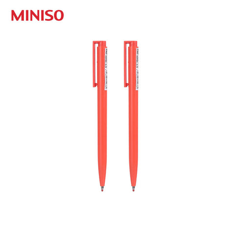 Pack Of 3 | Thin Rod Press The Neutral Pen (Red)