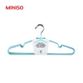 Miniso Simple Anti-slip Cloth Hanger 10 Counts (blue)